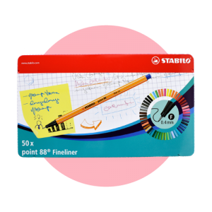 STABILO POINT 88 X50 CAJA METÁLICA
