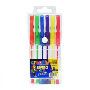 B GEL FLUORESCENTE CREATIV X6