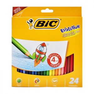COLOR BIC LARGO EVOLUTION 4MM X24