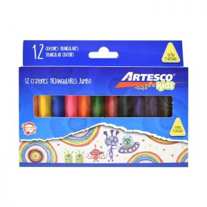 CRAYÓN ARTESCO TRIANGULAR JUMBO X12