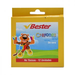 CRAYÓN BESTER REDONDO ESCOLAR X12