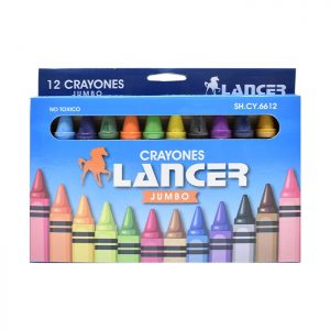 CRAYÓN LANCER REDONDO JUMBO X12 8812/6612