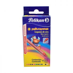 CRAYÓN PELIKAN REDONDO ESCOLAR X12