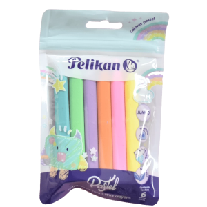 CRAYÓN PELIKAN TRIANGULAR X6 PASTEL