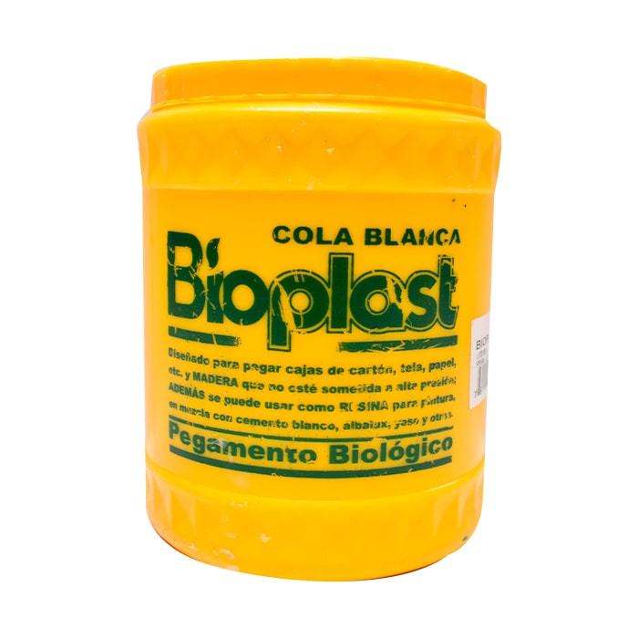 GOMA BIOPLAST COLA BLANCA 1 LITRO