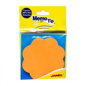 NOTITAS JANEL MEMO TIP FLOR X50