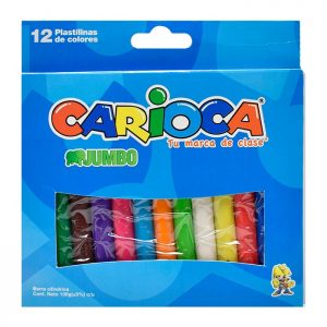 PLASTILINA CARIOCA JUMBO X12