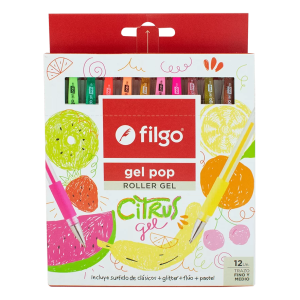 B GEL FILGO POP CITRUS X12