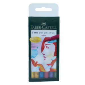 MARC P/PINCEL FABER PITT SET X6 TONOS BÁSICOS