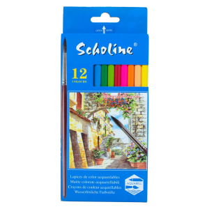 COLOR SCHOLINE ACUARELABLE X12