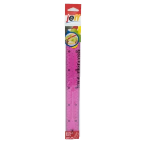 R REGLA 30CM PLÁSTICA JEFF FLEX